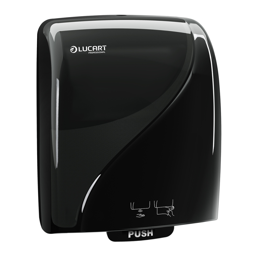 Identity Touch Free Towel Dispenser - Black finish